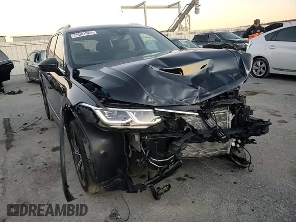 2023 Volkswagen Tiguan SEL R-Line z VIN 3VV4B7AX4PM125222, wystawiony jako Copart lot #79661984 z przebiegiem 9 024 mil mil oraz Szkoda całkowita • Salvage title. Historia ofert i sprzedaży dostępna na DreamBid. Obrazek 10.