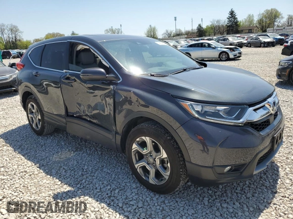2019 Honda CR-V EX-L with VIN 5J6RW2H8XKA002891, listed as a Copart auction lot 54194225 with 51,361 mi miles and Salvage Title. Bid and sale history available at carsss.com. Image 4.