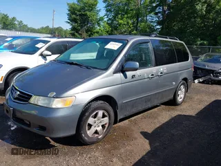 2002 Honda Odyssey EX с VIN 5FNRL18632B009809, выставлен на аукционе IAAI как лот 42269763 с пробегом 264 203 миль миль и . История ставок и продаж доступна на DreamBid. Изображение 2.
