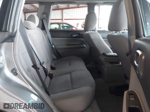 2007 Subaru Forester X w/Premium Pkg with VIN JF1SG65627H710720, listed as a IAAI auction lot 41489413 with 147,158 mi miles. Bid and sale history available at carsss.com. Image 8.