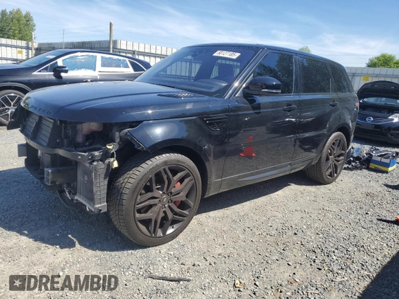 2017 Land Rover Range Rover Sport HSE Dynamic z VIN SALWV2FV2HA142083, wystawiony jako Copart lot #58127185 z przebiegiem 61 678 mil mil oraz Szkoda całkowita • Salvage title. Historia ofert i sprzedaży dostępna na DreamBid. Obrazek 1.