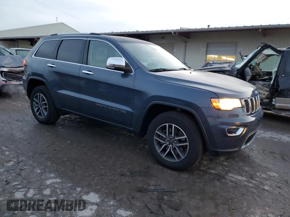 2021 Jeep Grand Cherokee Limited with VIN 1C4RJFBG6MC552771, listed as a Copart auction lot 87156864 with 52,404 mi miles and Salvage title. Bid and sale history available at DreamBid. Image 4.