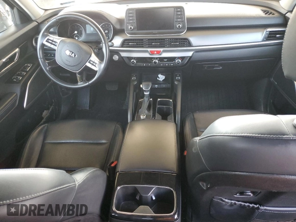 2021 Kia Telluride S with VIN 5XYP64HC6MG176974, listed as a Copart auction lot 56170455 with 66,454 mi miles and Salvage title. Bid and sale history available at DreamBid. Image 8.
