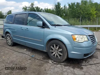 2009 Chrysler Town & Country Touring with VIN 2A8HR54X39R667914, listed as a Copart auction lot 66010904 with 214,583 mi miles and Salvage Title. Bid and sale history available at DreamBid. Image 4.
