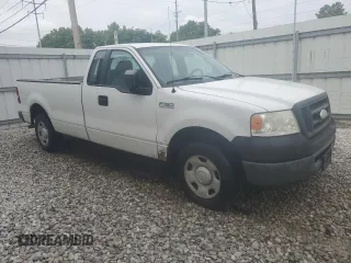 2007 Ford F-150 XL with VIN 1FTRF12237KB72726, listed as a Copart auction lot 61020995 with 213,560 mi miles and Clean title. Bid and sale history available at DreamBid. Image 4.