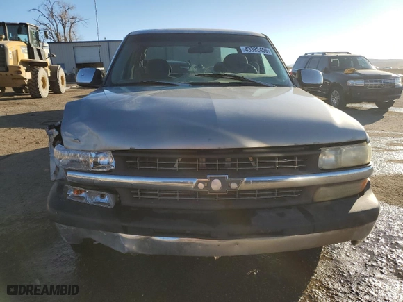 1999 Chevrolet Silverado 1500 LS with VIN 2GCEC19T5X1201987, listed as a Copart auction lot 43392405 with 332,753 mi miles and Salvage Title. Bid and sale history available at carsss.com. Image 5.