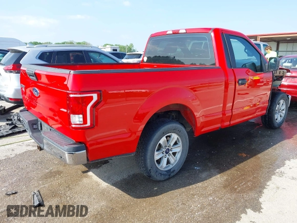 2016 Ford F-150 XL with VIN 1FTMF1C8XGKE33458, listed as a IAAI auction lot 42103336 with 143,786 mi miles and . Bid and sale history available at DreamBid. Image 4.