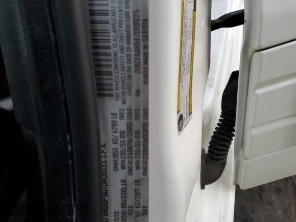 2014 FIAT 500L Pop with VIN ZFBCFAAH5EZ010325, listed as a Copart auction lot 89113515 with 61,869 mi miles and Salvage title. Bid and sale history available at DreamBid. Image 12.