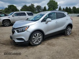 2017 Buick Encore Preferred with VIN KL4CJESBXHB213957, listed as a Copart auction lot 57806315 with 72,487 mi miles and Salvage title. Bid and sale history available at DreamBid. Image 1.