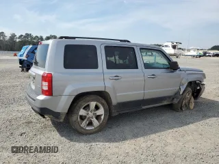 2017 Jeep Patriot Latitude with VIN 1C4NJPFB2HD102814, listed as a Copart auction lot 48924295 with 166,106 mi miles and Salvage Title. Bid and sale history available at DreamBid. Image 3.
