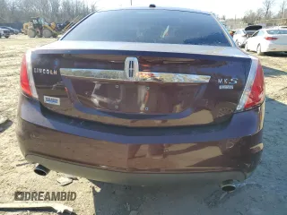 2012 Lincoln MKS with VIN 1LNHL9ER2CG802577, listed as a Copart auction lot 85455164 with 121,169 mi miles and Salvage Title. Bid and sale history available at DreamBid. Image 6.