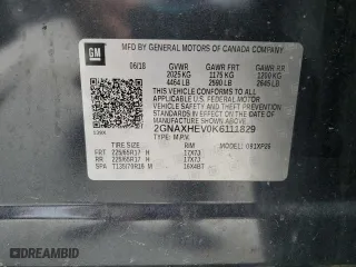 2019 Chevrolet Equinox LS with VIN 2GNAXHEV0K6111829, listed as a Copart auction lot 50423505 with 178,523 mi miles and Salvage Title. Bid and sale history available at carsss.com. Image 12.