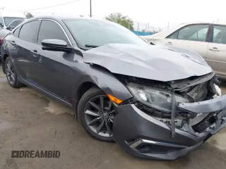 2019 Honda Civic Sedan EX with VIN 19XFC1F38KE201910, listed as a IAAI auction lot 41892284 with 319,049 mi miles. Bid and sale history available at carsss.com. Image 1.