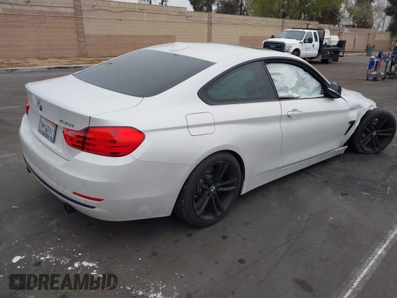 2015 BMW 4 Series 435i with VIN WBA3R1C50FK194927, listed as a IAAI auction lot 42104577 with Not provided miles and . Bid and sale history available at DreamBid. Image 4.