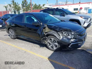 2020 Honda Civic LX z VIN 2HGFC2F68LH587221, wystawiony jako IAAI lot #41818471 z przebiegiem Nie podano mil oraz . Historia ofert i sprzedaży dostępna na DreamBid. Obrazek 1.