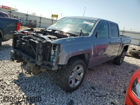 2015 Chevrolet Silverado 1500 LTZ with VIN 3GCUKSEC6FG302987, listed as a Copart auction lot 52732945 with 148,955 mi miles and Salvage Title. Bid and sale history available at DreamBid. Image 1.