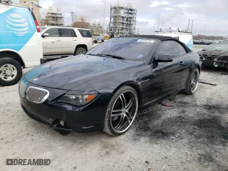 2006 BMW 6 Series 650Ci with VIN WBAEK134X6CN79328, listed as a Copart auction lot 43228135 with 93,497 mi miles and Clean Title. Bid and sale history available at carsss.com. Image 1.