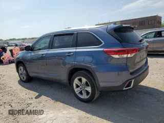 2019 Toyota Highlander Limited z VIN 5TDYZRFH1KS317571, wystawiony jako Copart lot #56757035 z przebiegiem 58 953 mil mil oraz Czysty tytuł • Clean title. Historia ofert i sprzedaży dostępna na DreamBid. Obrazek 2.