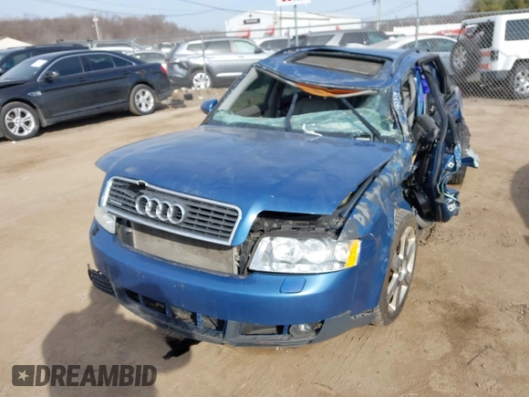 2003 Audi A4 1.8T with VIN WAUVC68E83A326141, listed as a IAAI auction lot 41803295 with 116,842 mi miles. Bid and sale history available at carsss.com. Image 18.