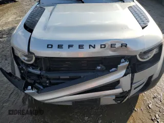 2023 Land Rover Defender with VIN SALEJFEUXP2229892, listed as a Copart auction lot 42646235 with Not provided miles and Salvage title. Bid and sale history available at DreamBid. Image 12.
