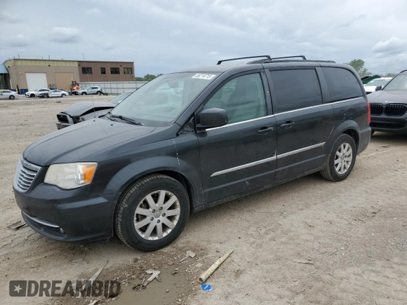 2012 Chrysler Town & Country Touring with VIN 2C4RC1BG1CR401176, listed as a Copart auction lot 55274715 with 215,864 mi miles and Salvage Title. Bid and sale history available at DreamBid. Image 1.