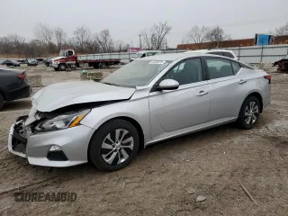 2020 Nissan Altima 2.5 S with VIN 1N4BL4BWXLC130630, listed as a Copart auction lot 44920225 with 54,436 mi miles and Salvage Title. Bid and sale history available at carsss.com. Image 1.