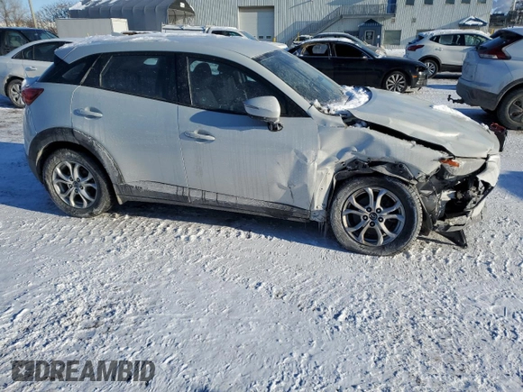 2016 Mazda CX-3 Touring with VIN JM1DKBC71G0115328, listed as a Copart auction lot 43467785 with 138,742 mi miles and Salvage Title. Bid and sale history available at DreamBid. Image 4.