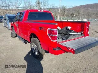 2014 Ford F-150 XL with VIN 1FTFX1EF1EFD02412, listed as a IAAI auction lot 41835121 with 110,485 mi miles. Bid and sale history available at carsss.com. Image 3.
