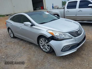 2017 Hyundai Azera Limited with VIN KMHFH4JG0HA581720, listed as a IAAI auction lot 42456573 with 137,317 mi miles and . Bid and sale history available at DreamBid. Image 1.