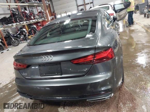 2021 Audi A5 Sportback S line Premium Plus with VIN WAUFACF54MA049369, listed as a IAAI auction lot 41269767 with 46,756 mi miles. Bid and sale history available at carsss.com. Image 16.