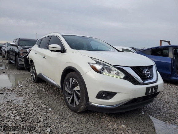 2017 Nissan Murano SL with VIN 5N1AZ2MH9HN125241, listed as a Copart auction lot 80616064 with 106,232 mi miles and Salvage Title. Bid and sale history available at carsss.com. Image 4.