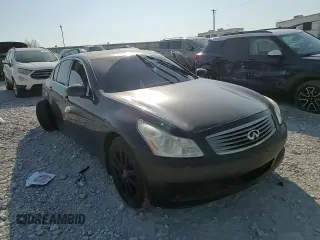 2007 Infiniti G35 with VIN JNKBV61F97M806145, listed as a Copart auction lot 53632115 with 216,347 mi miles and Salvage Title. Bid and sale history available at DreamBid. Image 13.