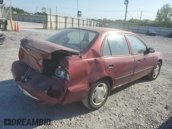 2000 Chevrolet Prizm LSi с VIN 1Y1SK5286YZ435210, выставлен на аукционе Copart как лот 53633925 с пробегом 191 396 миль миль и Списание • Salvage title. История ставок и продаж доступна на DreamBid. Изображение 3.