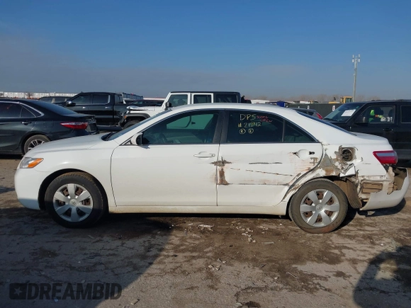 2008 Toyota Camry LE with VIN 4T4BE46K18R013792, listed as a IAAI auction lot 41581516 with 99,308 mi miles. Bid and sale history available at carsss.com. Image 14.