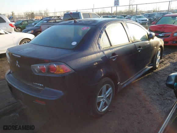 2013 Mitsubishi Lancer SE with VIN JA32V2FW0DU001146, listed as a IAAI auction lot 41771042 with 71,288 mi miles. Bid and sale history available at carsss.com. Image 4.