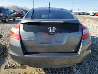 2010 Honda Accord Crosstour EX-L with VIN 5J6TF2H51AL005564, listed as a Copart auction lot 86870224 with 193,570 mi miles and Salvage Title. Bid and sale history available at carsss.com. Image 6.