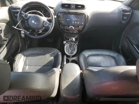 2015 Kia Soul + with VIN KNDJX3A59F7197181, listed as a Copart auction lot 45375915 with 134,713 mi miles and Salvage Title. Bid and sale history available at DreamBid. Image 8.