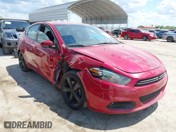 2013 Dodge Dart GT with VIN 1C3CDFCB1DD100130, listed as a IAAI auction lot 42192216 with 132,353 mi miles and . Bid and sale history available at DreamBid. Image 1.