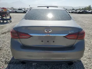 2019 Infiniti Q50 Luxe with VIN JN1EV7AP1KM542816, listed as a Copart auction lot 59216945 with 64,029 mi miles and Salvage title. Bid and sale history available at DreamBid. Image 6.