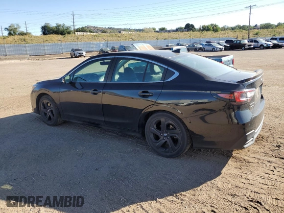 2022 Subaru Legacy Sport with VIN 4S3BWAH6XN3003290, listed as a Copart auction lot 70292284 with 46,850 mi miles and Salvage Title. Bid and sale history available at carsss.com. Image 2.