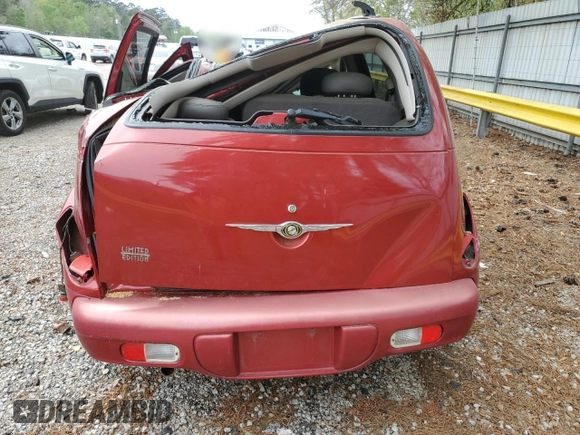 2003 Chrysler PT Cruiser Limited with VIN 3C8FY68B53T617749, listed as a Copart auction lot 48976705 with 165,514 mi miles and Salvage Title. Bid and sale history available at carsss.com. Image 6.