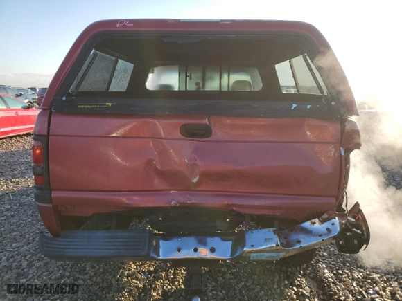 1999 Dodge Ram 1500 with VIN 1B7HF16YXXS147025, listed as a Copart auction lot 88819195 with 76,714 mi miles and Salvage Title. Bid and sale history available at carsss.com. Image 6.