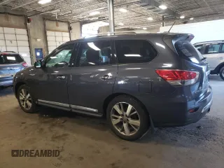 2013 Nissan Pathfinder Platinum z VIN 5N1AR2MM1DC607124, wystawiony jako Copart lot #71521174 z przebiegiem 144 126 mil mil oraz Czysty tytuł • Clean title. Historia ofert i sprzedaży dostępna na DreamBid. Obrazek 2.