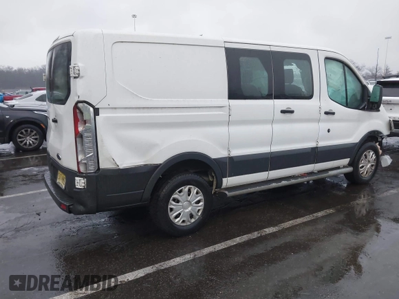 2017 Ford Transit with VIN 1FTYR1ZMXHKA92111, listed as a IAAI auction lot 41485945 with 123,850 mi miles and . Bid and sale history available at DreamBid. Image 4.