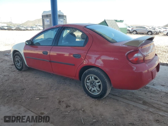 2004 Dodge Neon SE z VIN 1B3ES26C94D507377, wystawiony jako Copart lot #58081945 z przebiegiem 107 527 mil mil oraz Tytuł czysty. Historia ofert i sprzedaży dostępna na DreamBid. Obrazek 2.