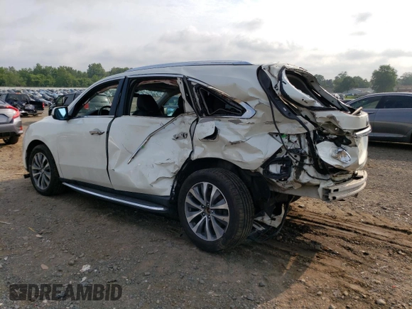 2016 Acura MDX w/Tech/Entertainment with VIN 5FRYD4H64GB023296, listed as a Copart auction lot 61388803 with 157,983 mi miles. Bid and sale history available at carsss.com. Image 2.