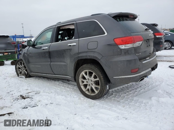 2015 Jeep Grand Cherokee Summit with VIN 1C4RJFJT6FC806660, listed as a Copart auction lot 88279395 with 173,735 mi miles and Salvage Title. Bid and sale history available at carsss.com. Image 2.