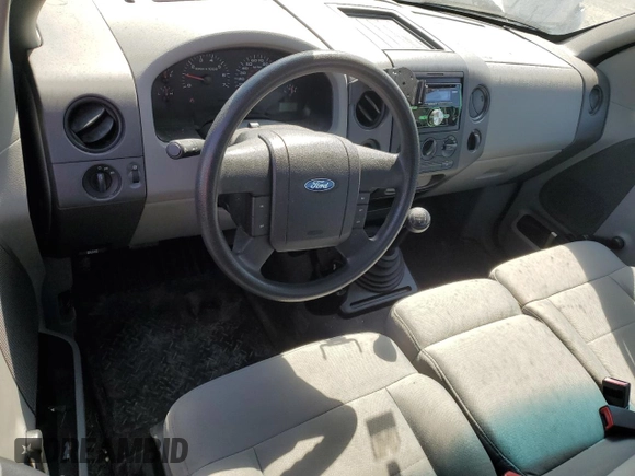 2007 Ford F-150 XL with VIN 1FTRF12217NA72946, listed as a Copart auction lot 65255485 with 120,123 mi miles and Salvage title. Bid and sale history available at DreamBid. Image 8.