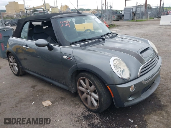 2007 MINI Convertible S with VIN WMWRH33527TJ43515, listed as a IAAI auction lot 41651846 with Not provided miles and . Bid and sale history available at DreamBid. Image 1.