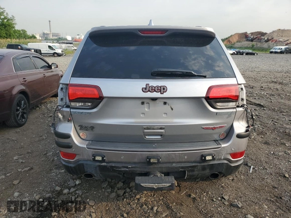 2017 Jeep Grand Cherokee Trailhawk with VIN 1C4RJFLTXHC700177, listed as a Copart auction lot 60660645 with Not provided miles and Salvage title. Bid and sale history available at DreamBid. Image 6.